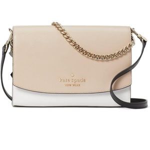 Kate Spade NY Carson Convertible Crossbody Handbag - Warm Beige Multi
